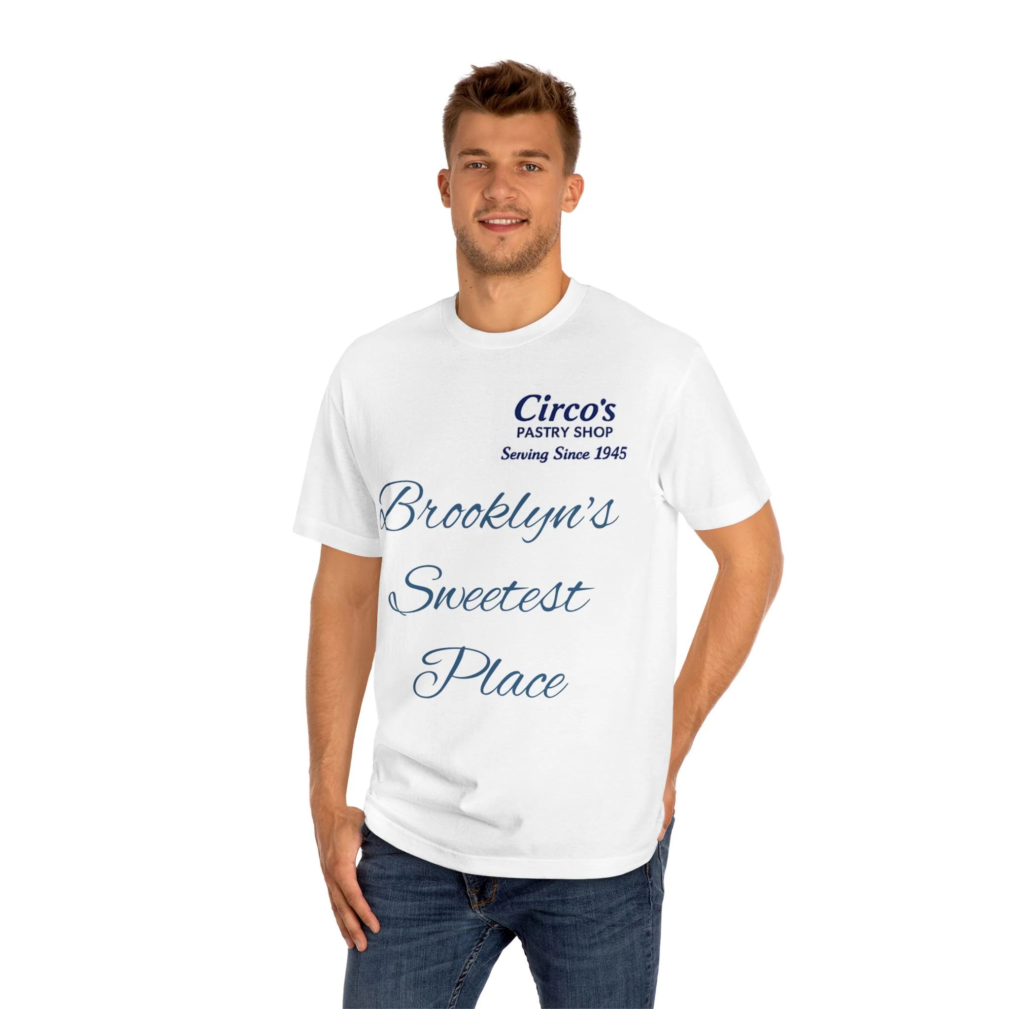 Brooklyn Pastry Shop Tee — “Circo’s Pastry Shop: Brooklyn’s Sweetest Place” - Image 4