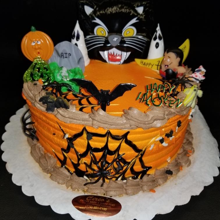 Halloween 8 inch cake